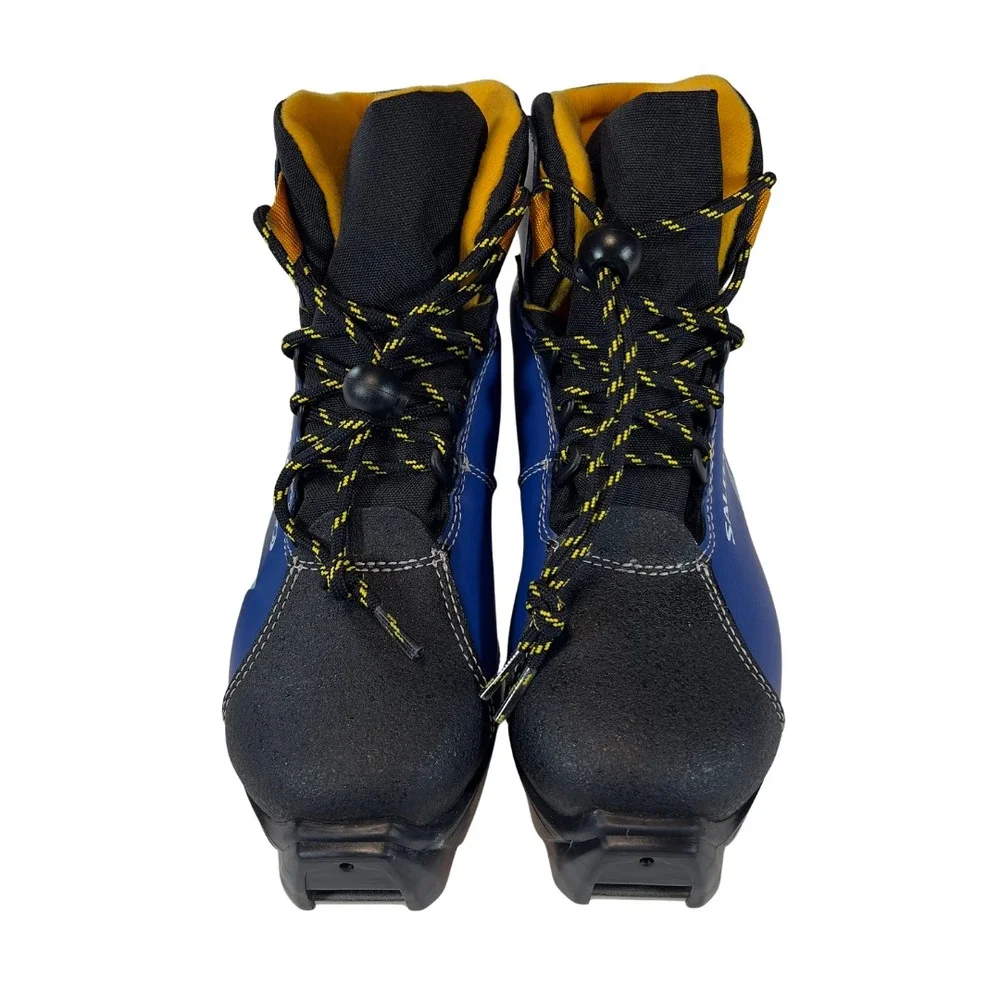 Salomon Igloo SNS Cross Country Ski Boots Blue Size 3‎ EU 35 NNN Style New